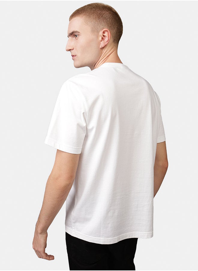 American Eagle Embroidered Crew Neck Graphic T-Shirt  - Image 2