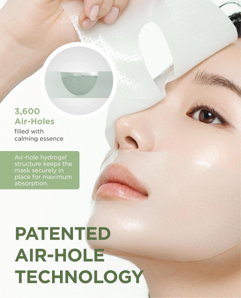 AROCELL OFFICIAL AROCELL Cica Hydrogel PDRN Mask 4 Facial Sheet with Panthenol & Centella Asiatica, Cooling Hydrogel Face Mask for Soothing Calming Sensitive Skin Korean Skincare | BSS Skincare Must-Have | 25gx4ea - Image 5