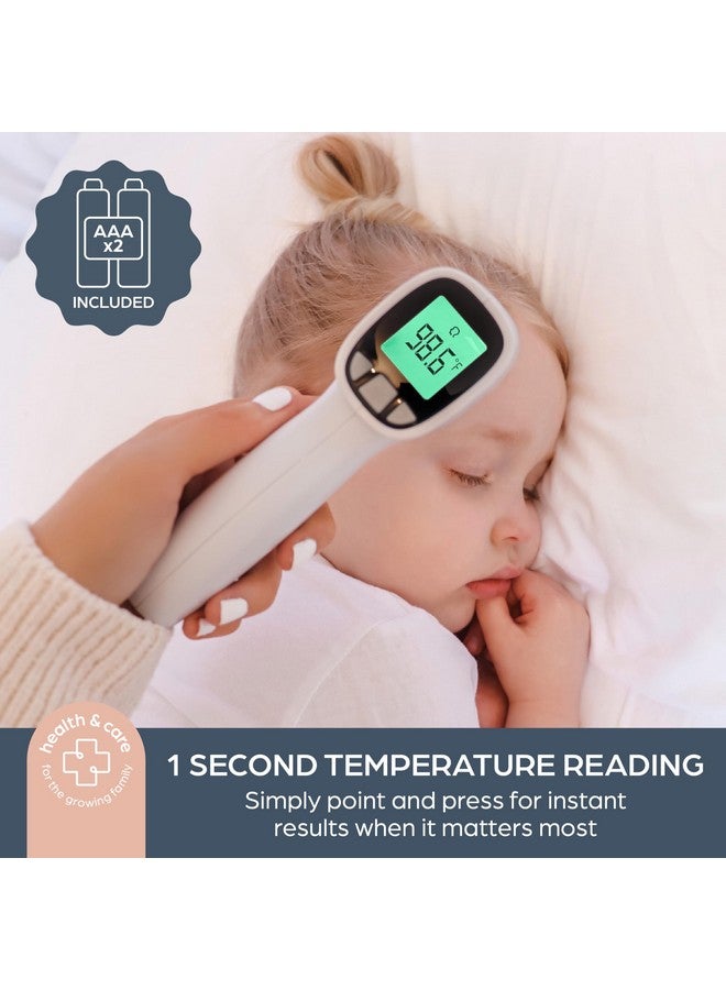 Dreambaby Infrared No Contact Baby Thermometer for Forehead - Digital Display, Fever Alert, Memory Stores 20 Readings, Includes Storage Bag, for Adults and Kids - Image 2