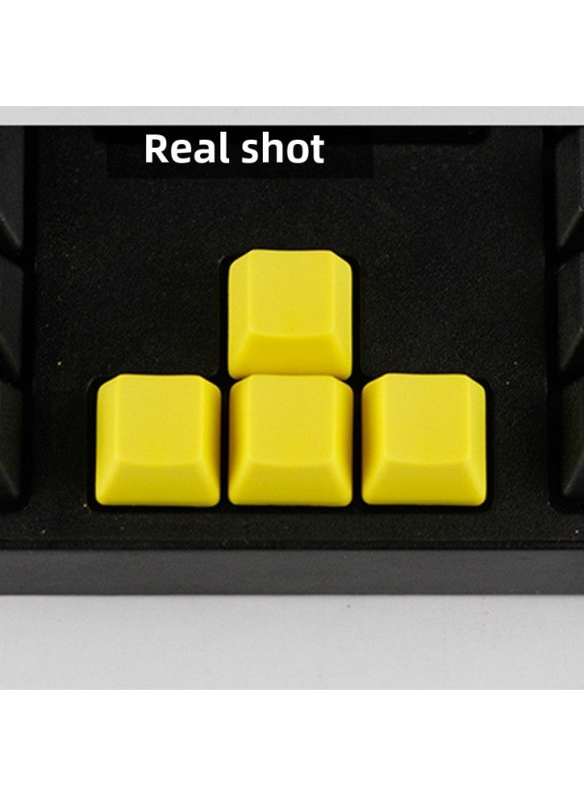 PBT Non-engraved Keycap 1u Thickened Mechanical Keyboard R1 R2 R3 R4 Highly Personalized Monochrome Multi-color Rainbow Matching-Color:Blue