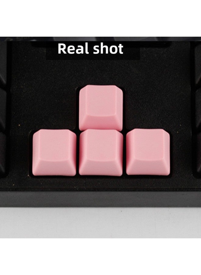 PBT Non-engraved Keycap 1u Thickened Mechanical Keyboard R1 R2 R3 R4 Highly Personalized Monochrome Multi-color Rainbow Matching-Color:Blue