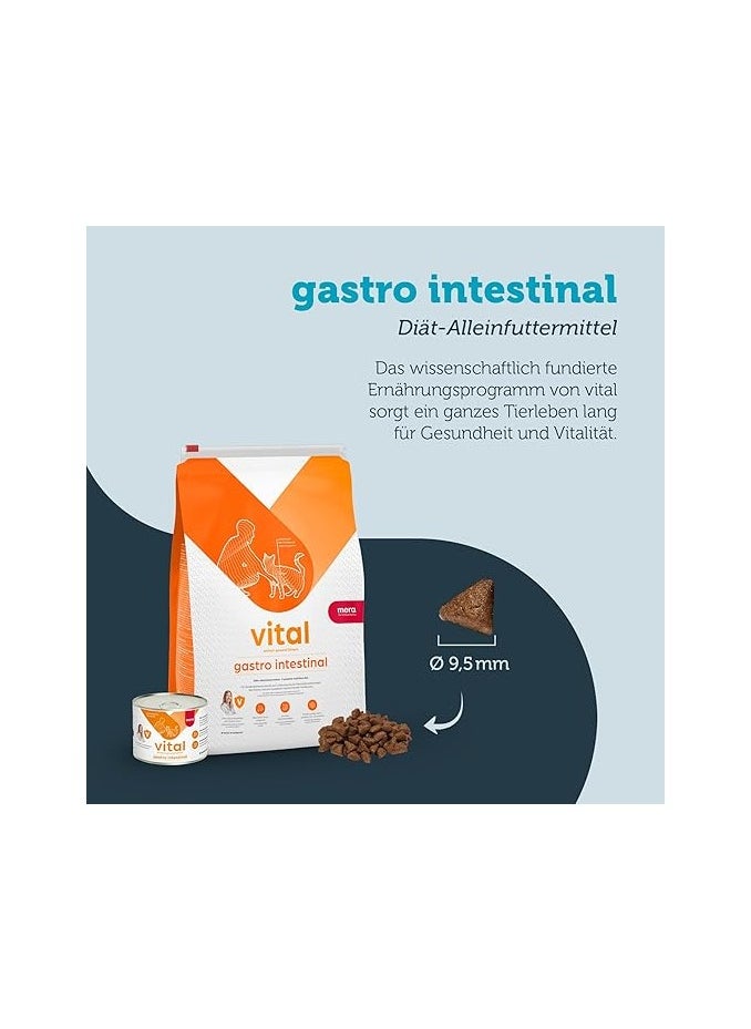 Mera Cat - MeraVital Gastro Intestinal Cat Food - Specialized Diet for Digestive Health - Supports Stomach, Intestines, and Pancreas 3 Kg - Image 1