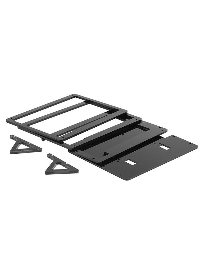 Case for Raspberry Pi Stable Support Plastic Bracket Shell for Raspberry Pi with 7in Screen