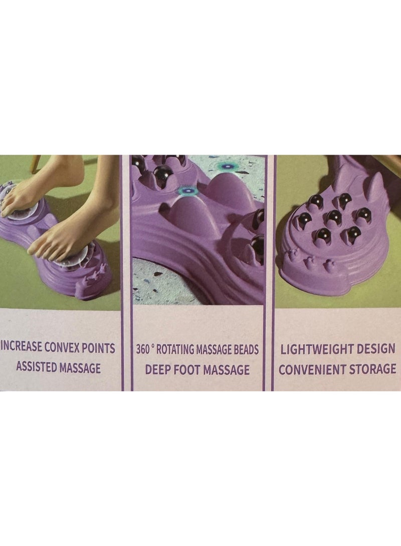 QSHOP Premium Manual Foot Massager - QSHOP® Foot Massage Tool - Helps Relieve Pain, Fatigue, Foot Numbness and Heel Pain - Home Use and Travel - Image 5