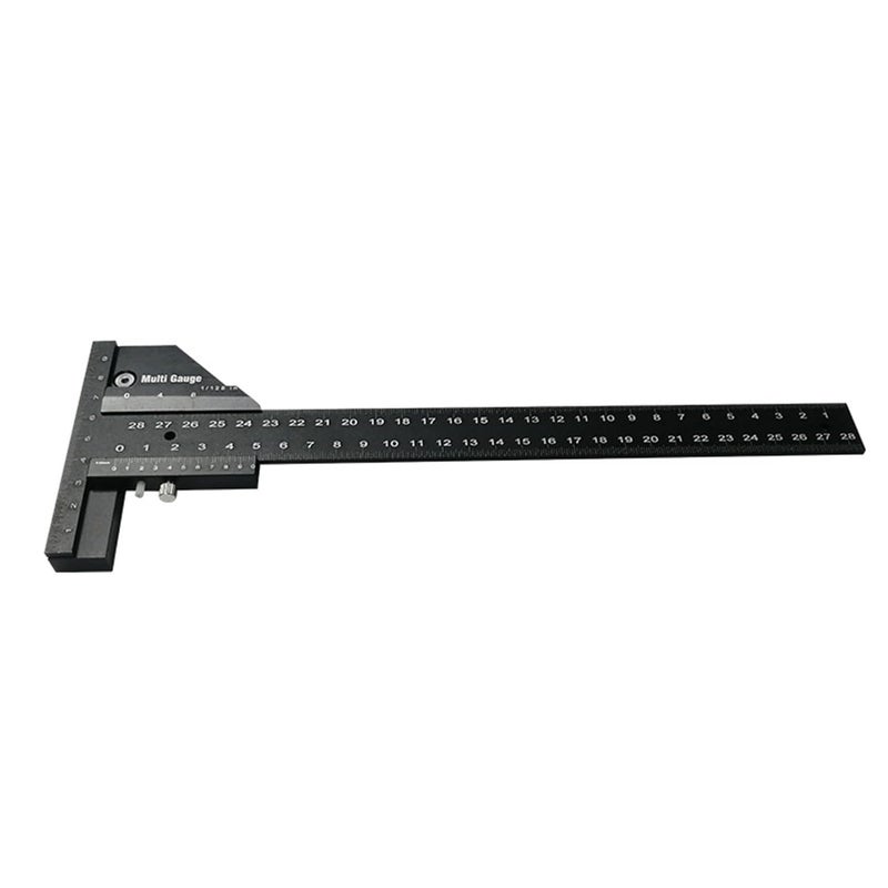 T Square For Woodworking,Multi-Angle Aluminum Alloy | Miter Angle Gauge For Carpentry Squares | for Workshop, and Metalwork - Image 4
