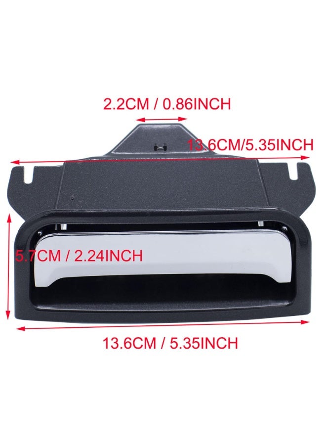 Centre Console Armrest Latch Handle for 2014-2020 Chevrolet Silverado Tahoe GMC Sierra Yukon, ABS Plastic Chrome Electroplate - Image 3