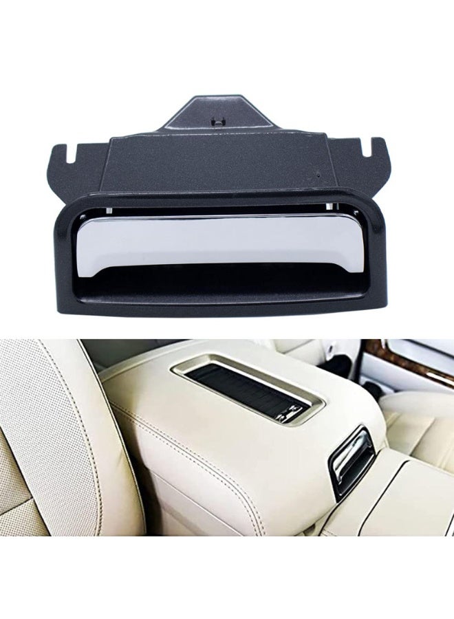 Centre Console Armrest Latch Handle for 2014-2020 Chevrolet Silverado Tahoe GMC Sierra Yukon, ABS Plastic Chrome Electroplate - Image 1