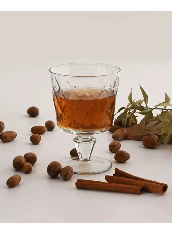 Paşabahçe Pasabahce Leafy Stemware 270cc – 4-Piece Wine Glass Set GB - Image 2