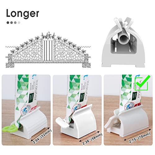 LAMY Toothpaste Squeezer, 3 PCS Tube Squeezer Bathroom and Kitchen Gadgets for Various Tube-Based Cosmetics and Sauces, Home and Apartment Essentials - Image 3