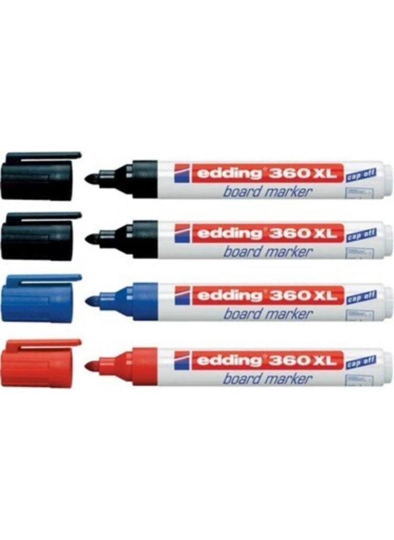 Edding Wooden Pen 360 Xl Set of 4 