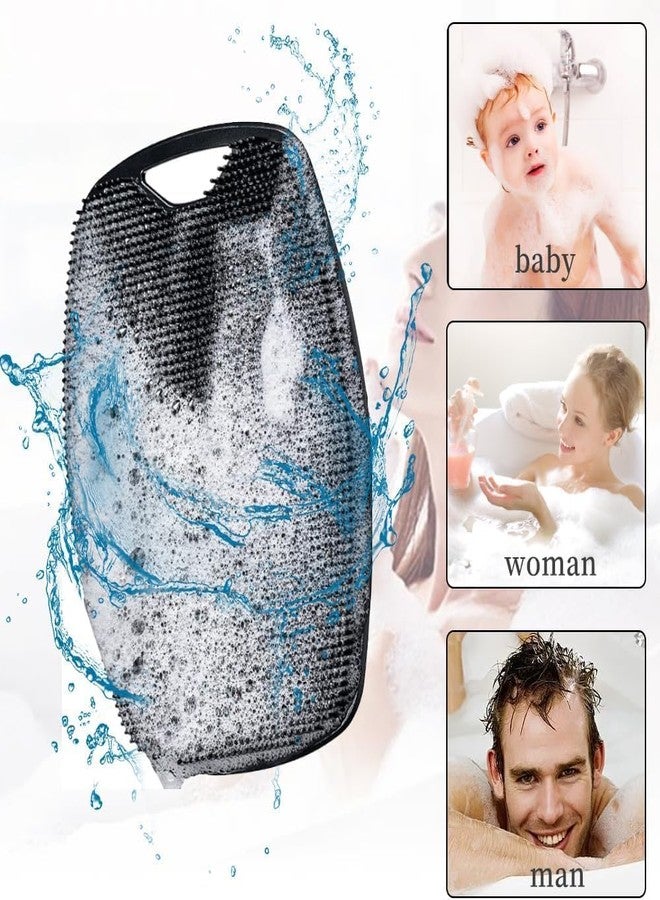 COLESHWAR Body Scrubber for Bathing - Dead Skin Remover, Premium Super Soft Silicone Body Shower Scrub, Reusable Body Cleansing Brush for Men, Women and Children - Image 5