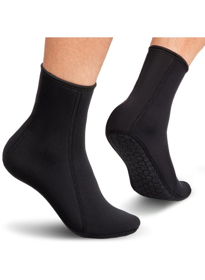 Yakevo Neoprene socks, Water Socks 3 mm Diving Socks Booties for Outdoor Water Sports - Image 1