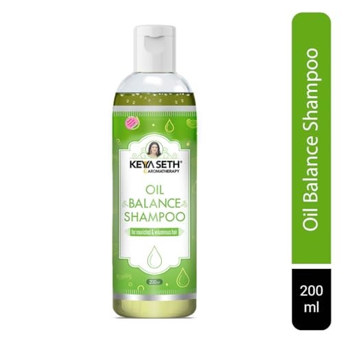 KEYA SETH AROMATHERAPY, DEVICE OF DROP Keya Seth Aromatherapy, Oil Balance Shampoo, For Oily Scalp & Anti- Dandruff, Makes Hair Bouncy & Volume Boost for Thin Hair with Pro -Vitamin B5 & Essential of Lemon & Lavender (200ML) - Image 2