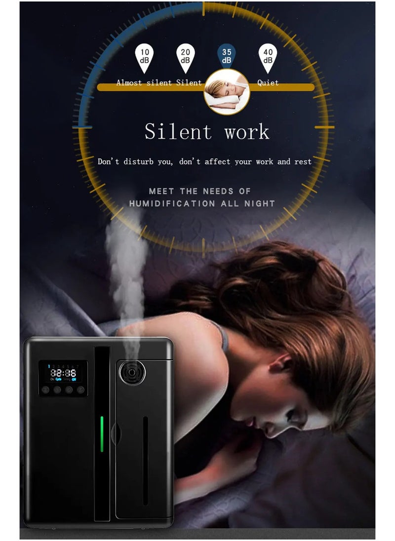 AROAQ - Scent Machine Aroma Diffuser Wall Mounted Hotel 160ML Aroma Diffuser With Fan Inside For Large Area Hotel Lobby Home Fragrance - Image 1