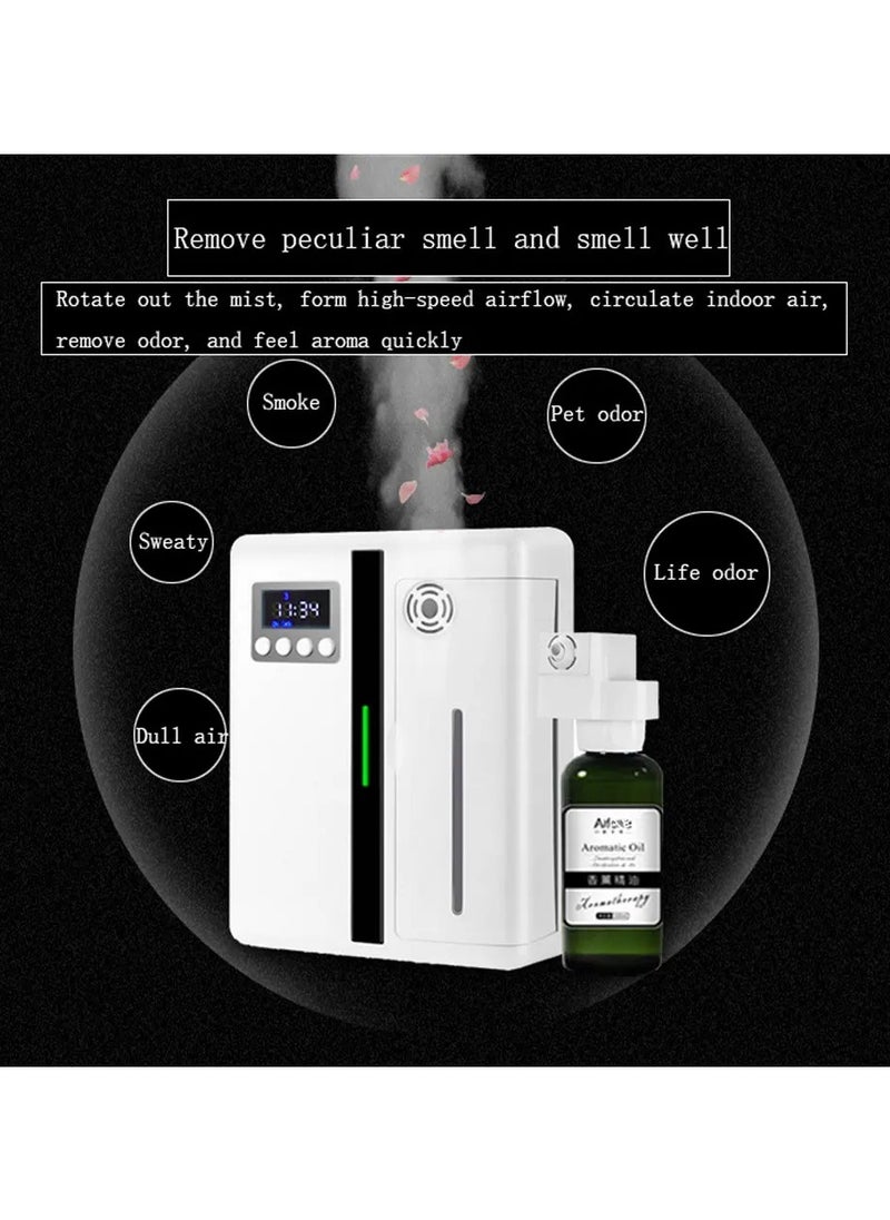 AROAQ - Scent Machine Aroma Diffuser Wall Mounted Hotel 160ML Aroma Diffuser With Fan Inside For Large Area Hotel Lobby Home Fragrance - Image 1