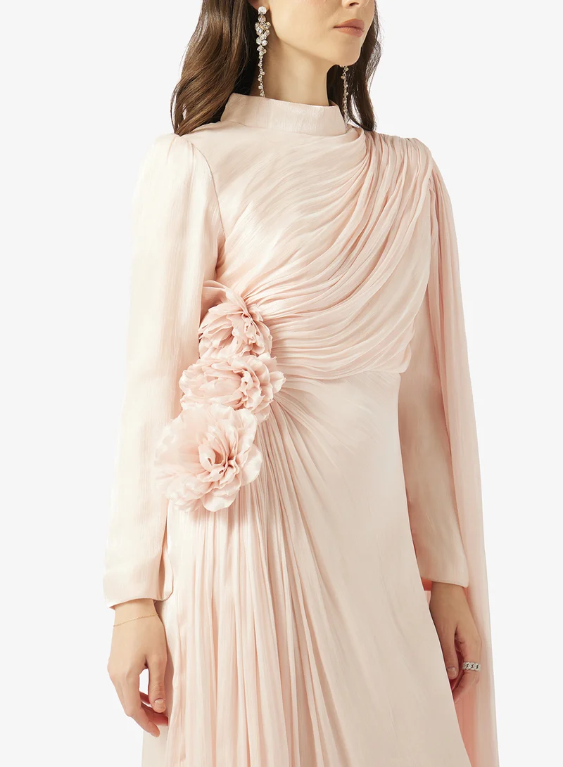 Namshi x  Draped Gown Sleeve Trail for Women | Best Price UAE