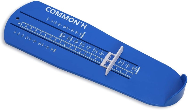 COMMON'H Shoe Sizer Foot Measurement Device Shoe Feet Measuring Ruler Sizer Buy Kids Shoes Online (Uni Blue),1 - Image 1