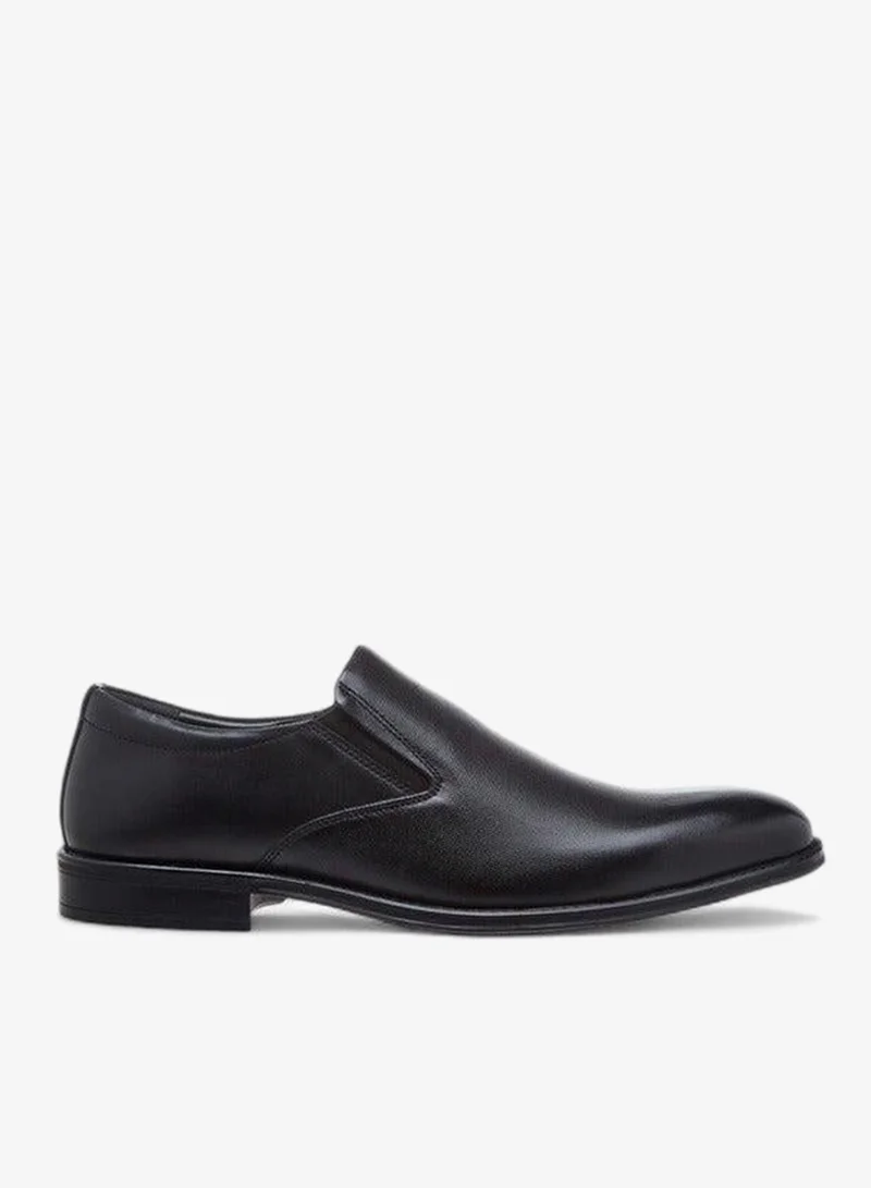 DUCHINI Men's Textured Slip-On Loafers