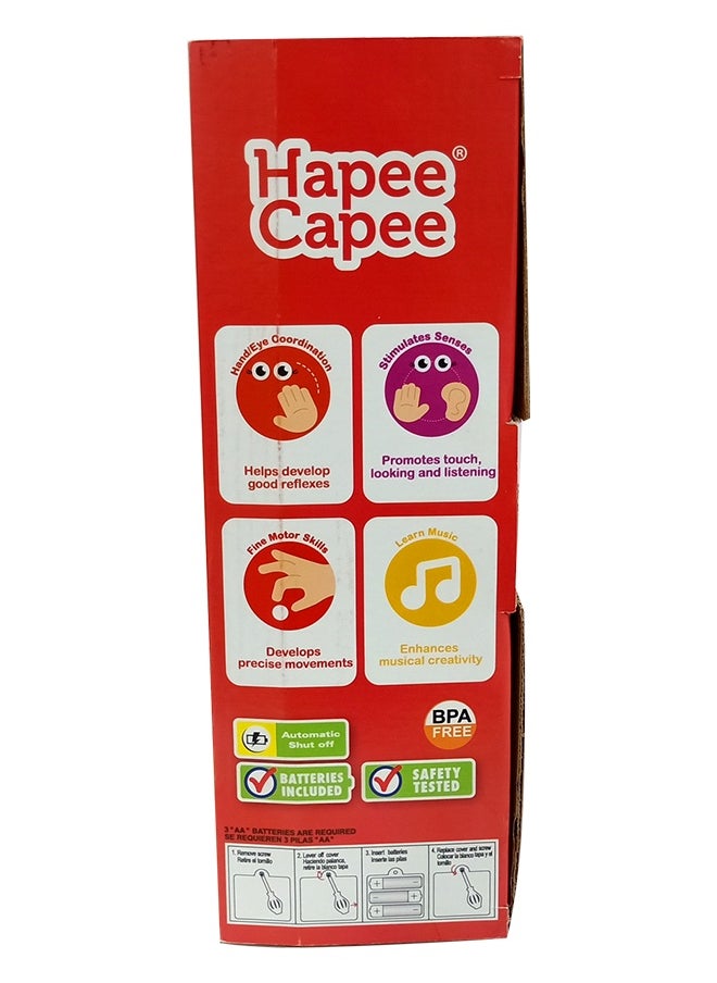 Hapee Capee Baby Animal Train, Animal Train toy for Babies & Toddlers, Includes flashing chimney light, 20 melodies, animal sounds, main horn and bell sounds, Gift toys for 6+ months.  - Image 3
