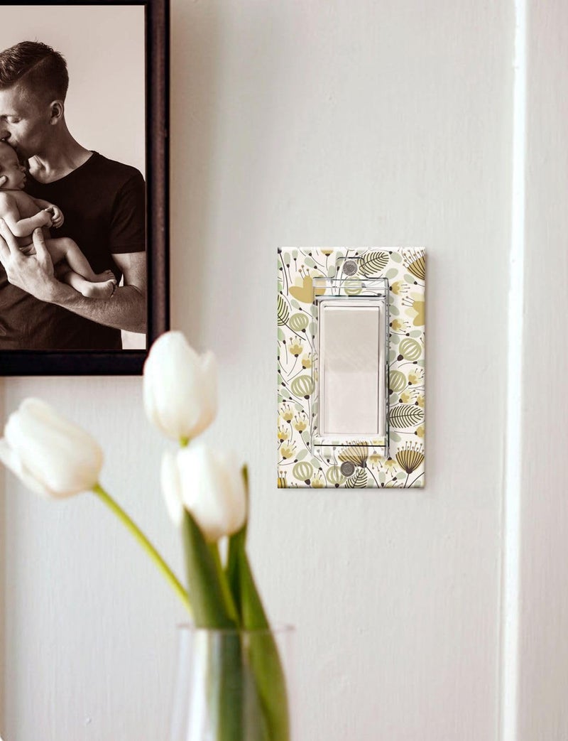 ILIVABLE Magnetic Switch Covers  Ilivable Light Switch And Outlet Cover For Flat Modern Switches  Not Child Proof (Clear  8 Pack) - Image 5