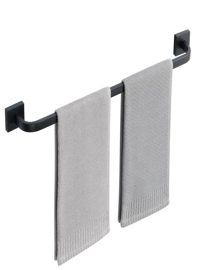 Alise Towel Bar for Bathroom,24'' Towel Holder Black Towel Racks for Bathroom Wall Mount,SUS304 Stainless Steel Towel Rail Towel Hanger for Wall,Matte Black - Image 1