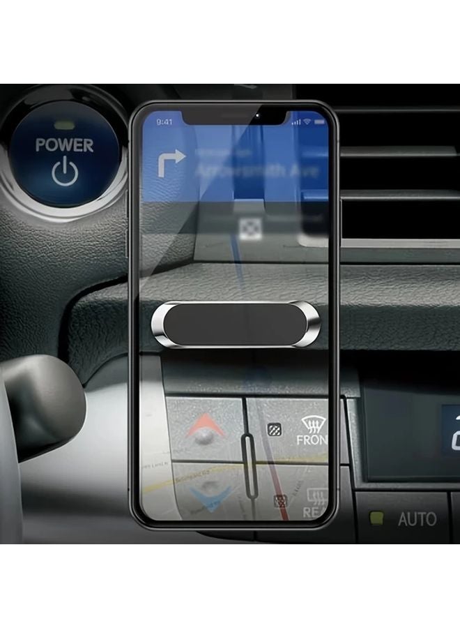 Black Magnetic Car Phone Holder Universal Suction Cup Multi Functional Accessories - Image 5