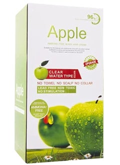 RollsTimi  Apple Ammonia-Free Black Hair Cream, No-Toxic, No Stimulation, Natural Black Hair Color cream - 1000ml  - Image 1