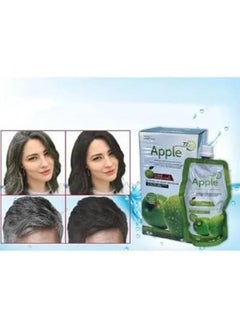 RollsTimi  Apple Ammonia-Free Black Hair Cream, No-Toxic, No Stimulation, Natural Black Hair Color cream - 1000ml  - Image 2