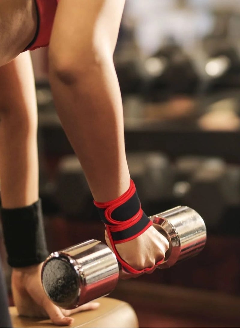 إيجيل قفازات لياقة بدنية رياضية من الجلد، معدات تدريب رياضية لرفع الأثقال وركوب الدراجات مع تخفيف ضغط راحة اليد (مقاس متوسط) - Image 5