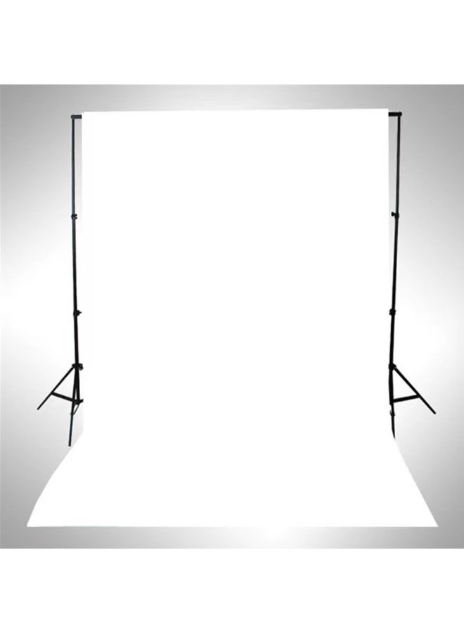 VarioNest 3M X 1.5M Backdrop for Photography White Photo Background Screen for Photo Video Studio Photoshoot Zoom,Indoor shooting,Outdoor shooting,Video Recording,Portrait shooting,Goods shooting,Pet shooting - Image 1