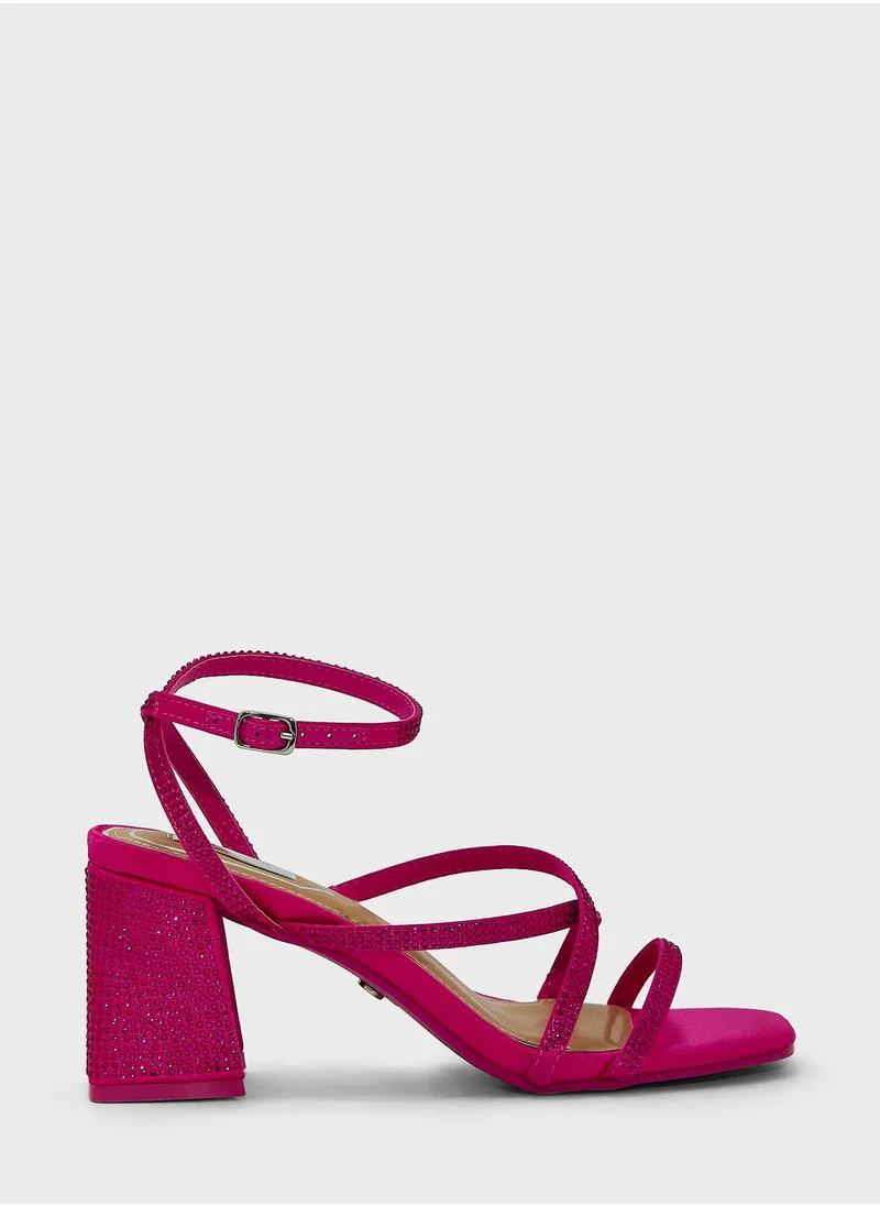 NEW LOOK Voom Ankle Strap High Heel Sandals