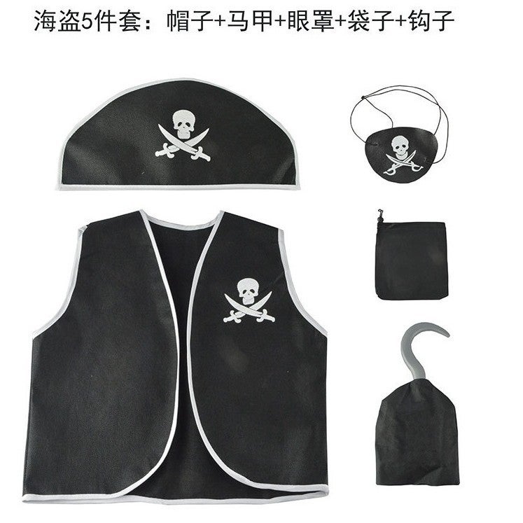 Generic Pirate Costume Girl Christmas Child Cosplay Viking Plays ...