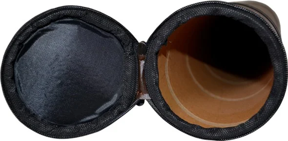 Yuga Faux Leather Project Tube 10 5 cm Dark Brown