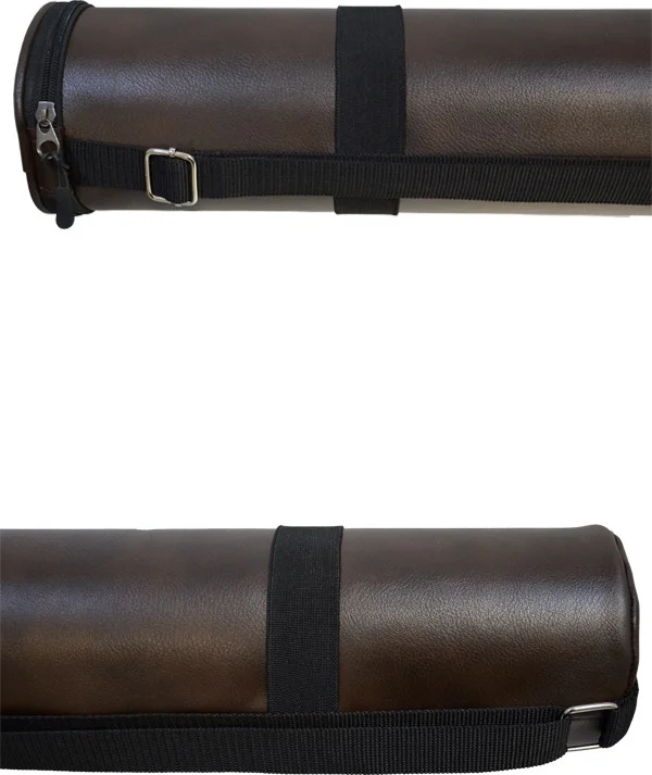 Yuga Faux Leather Project Tube 10 5 cm Dark Brown
