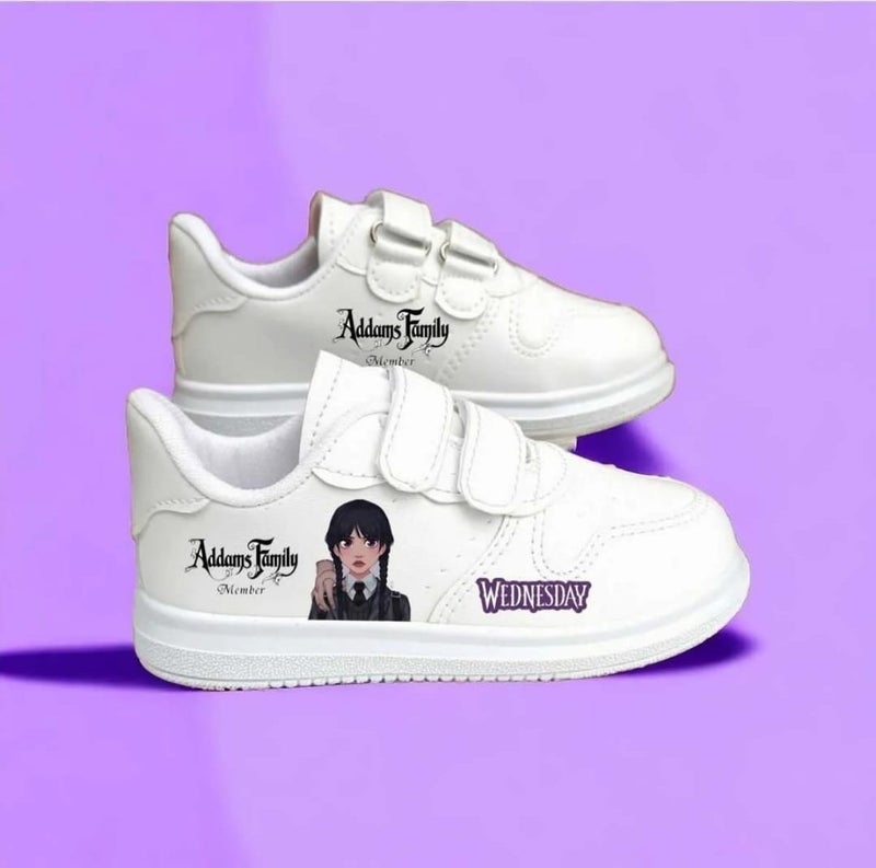 Amazoon Desing Amazon Design Wed Girls Printed Kids Sports Shoes Slneaker  - Image 3