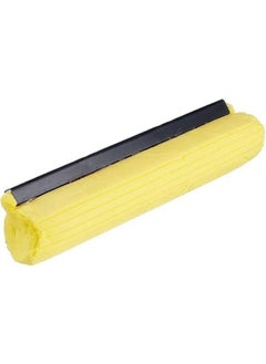 Generic The telescopic mop head is a double cylinder of cleaning sponge, foam mop replacement with high water absorption, yellow amulet mop replacement  - Image 2