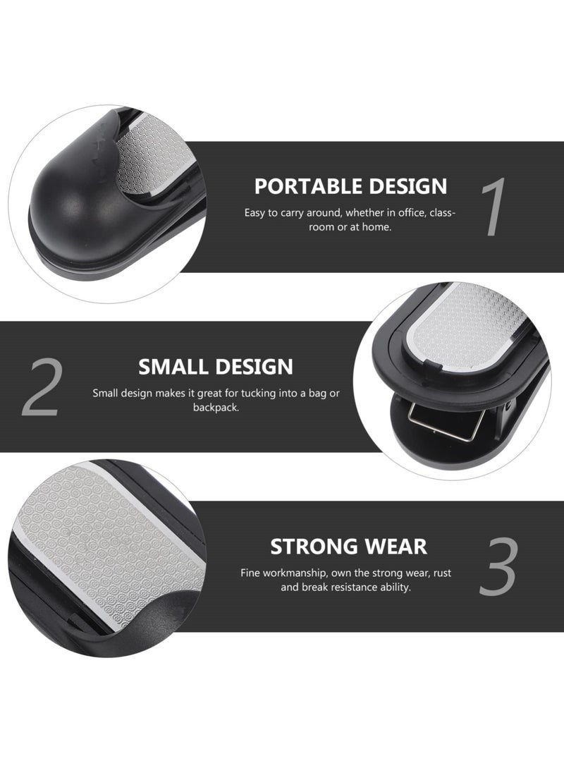 Excefore - Charcoal Pencil Sharpener 2Pcs Sketch Pencil Sharpener Drawing Pencil Sharpener Clamp Pencil Grinder for Sharpening Black Lead Pointer Clip Holder - Image 1