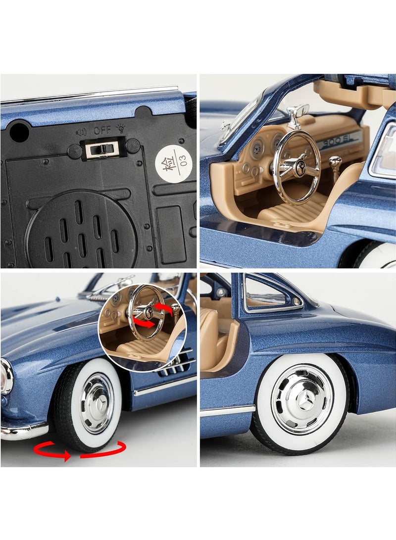 ال بي سيارة مصنوعة من سبائك معدنية بمقياس 1:24 مع أبواب قابلة للفتح وصوت وإضاءة - Image 4