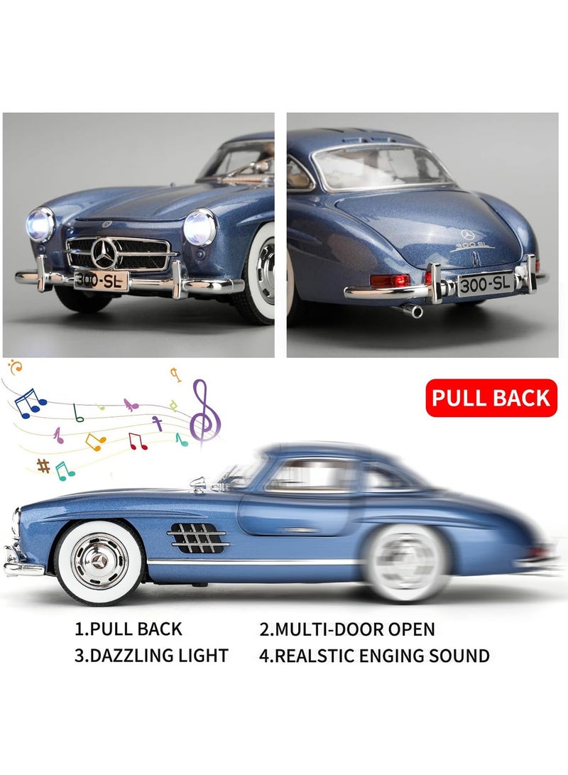 ال بي سيارة مصنوعة من سبائك معدنية بمقياس 1:24 مع أبواب قابلة للفتح وصوت وإضاءة - Image 3