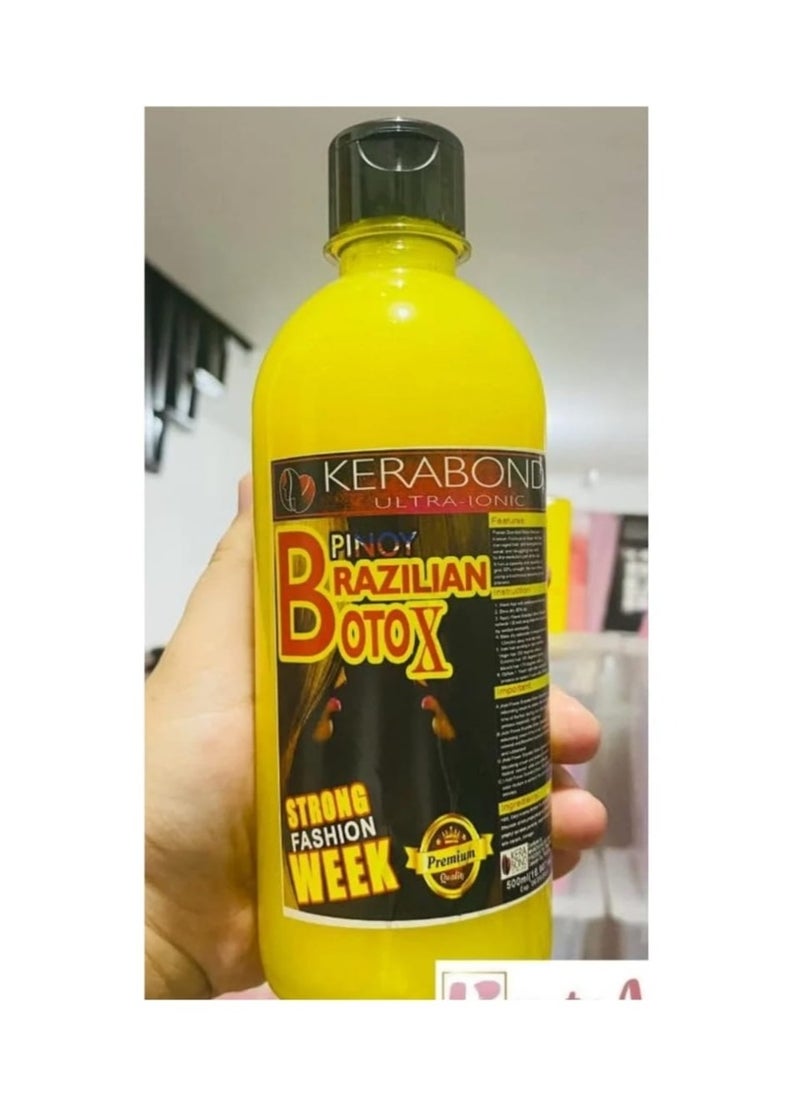 KERABOND - Kerabond Ultra Ionic Brazilian Botox Hair Treatment 500ml - Strong - Image 1