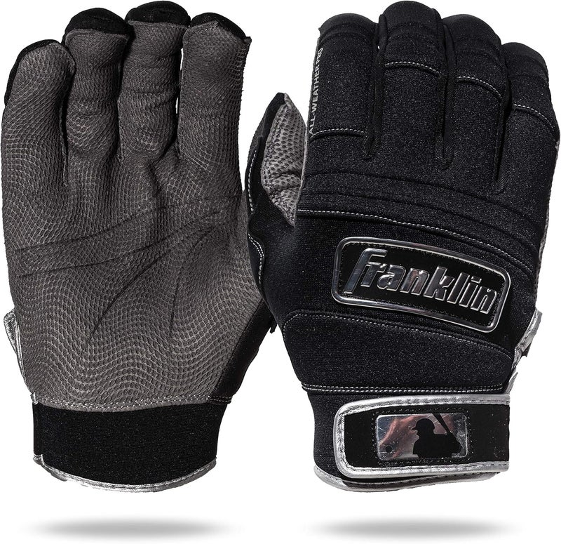 Franklin Sports قفازات البيسبول + سوفتبول للبالغين والشباب MLB لجميع الأحوال الجوية - قفازات الطقس البارد - Image 1