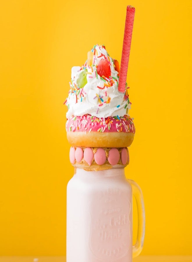 Needzo Froot Loops Cereal Straws, Edible Straw Alternatives for Milk, Nostalgic Breakfast Treat, Pack of 3, 5 Count Each - Image 4