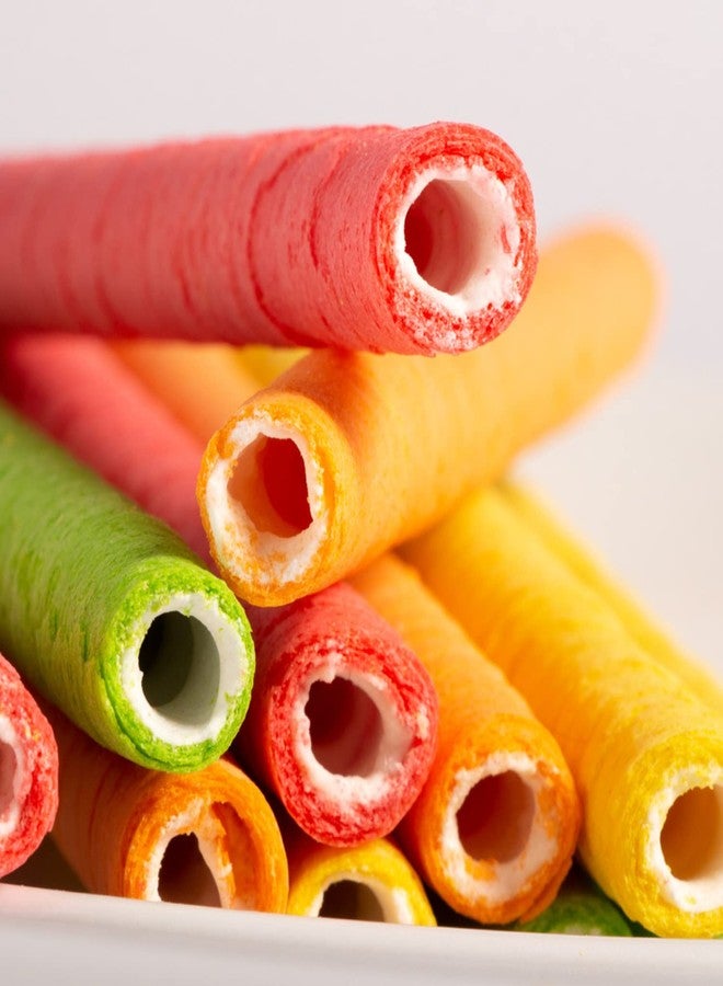 Needzo Froot Loops Cereal Straws, Edible Straw Alternatives for Milk, Nostalgic Breakfast Treat, Pack of 3, 5 Count Each - Image 3