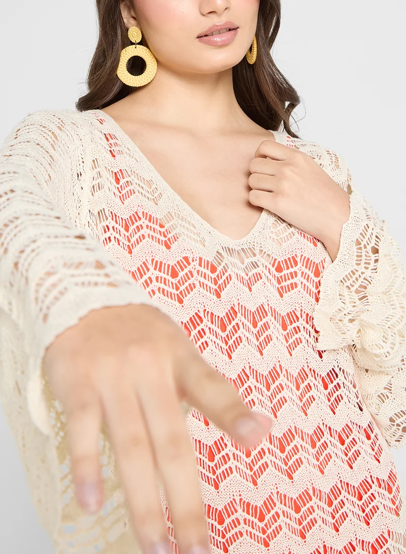 Ginger Crochet Maxi Dress