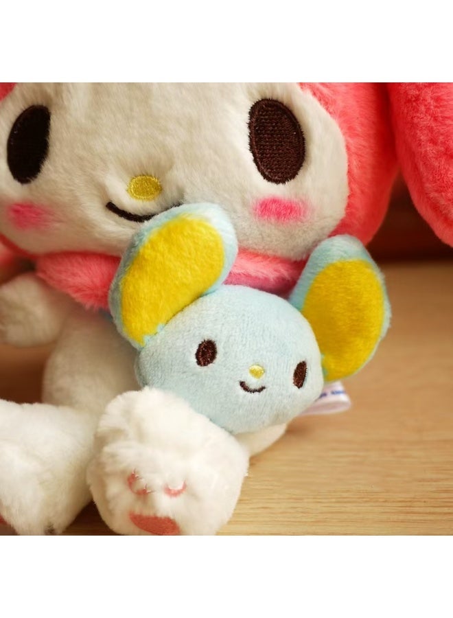 Sanrio Melody  Cute Anime Dog Doll, 7.87" Soft Animal Doll, Bowknot Series for Birthday Gift - Image 5