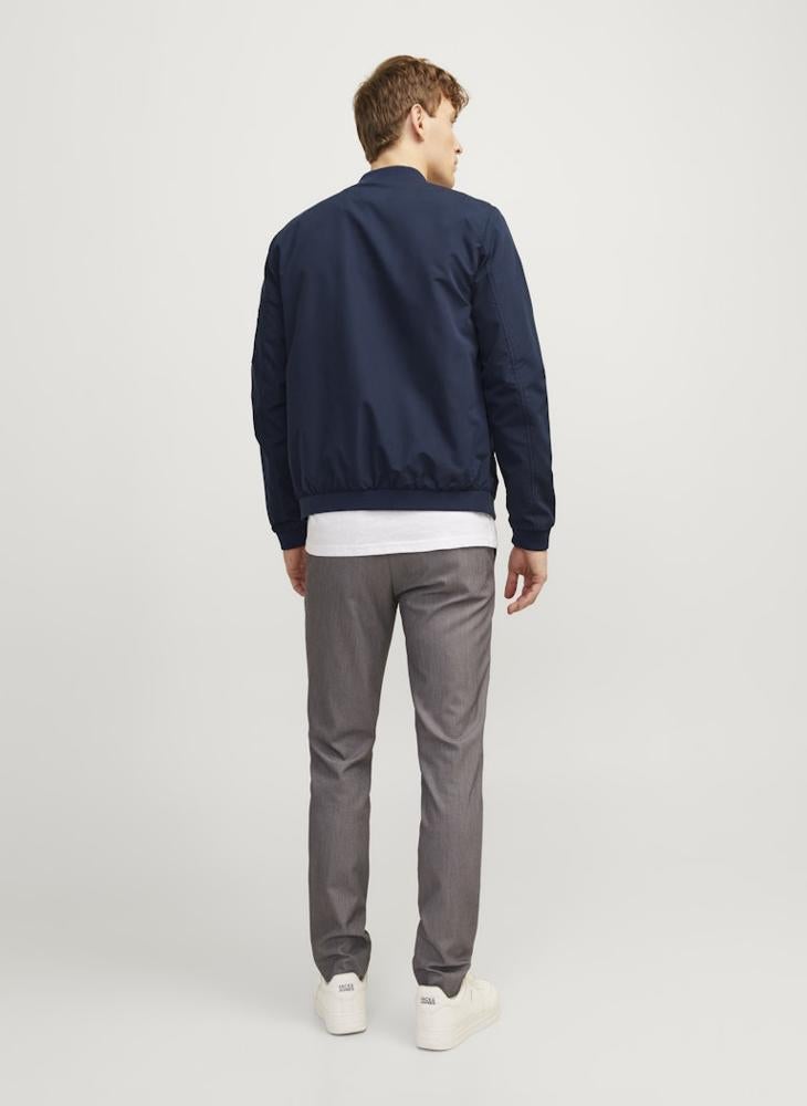 JACK & JONES Casual Zip Bomber Jacket - Image 2