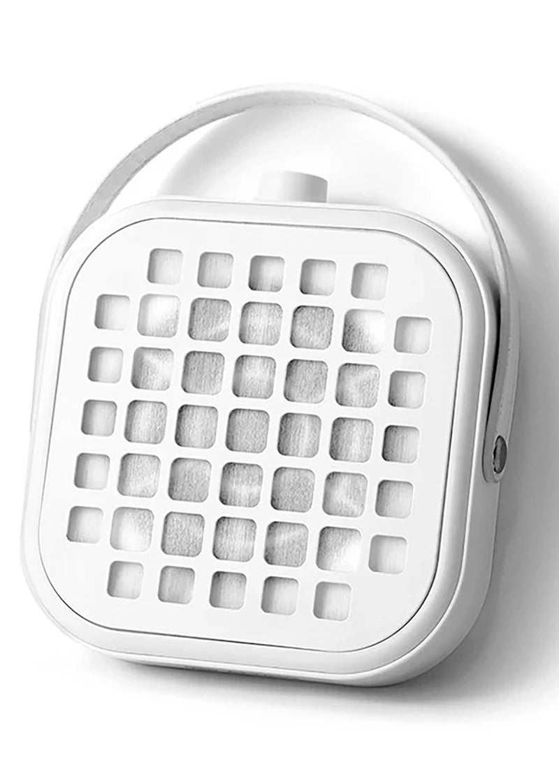 brunson Mini Nail Dust Collector – Brushless Motor – Powerful Suction – No Dust Leakage – Ultra High Speed 6000RPM – Easy To Curry – Dust Suction Machine for Acrylic Gel Nail Polishing, Nail Salon 