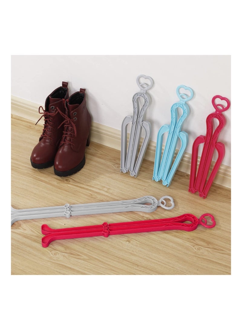 SOLARAE Boot Stay Boot Tree, 3Pack Shaft Boot Shapers for Knee High Tall Boots Great Support Form Shaping Inserts Folding Boot Shaper Stands Boots Knee High Shoes Clip Support Stand for Womens and Mens - Image 5