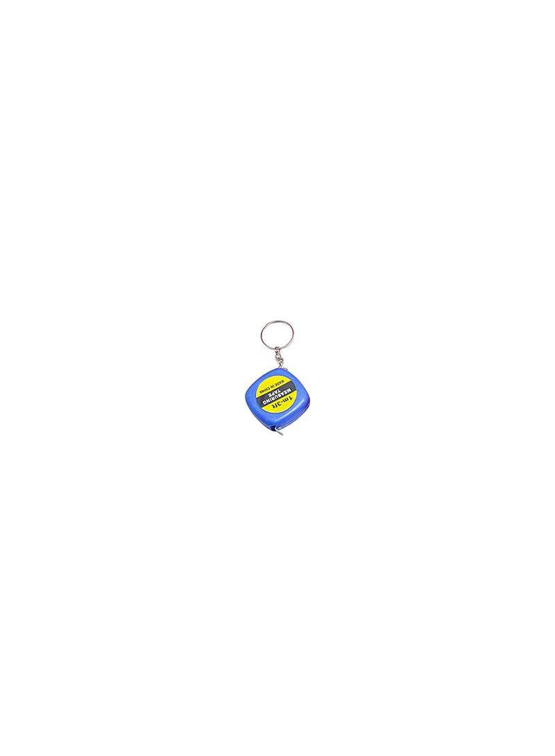 GGOOT Cute 1 Meter Color Random Keychain Keyring Tool Popular Mini Measuring Tape Portable Keychain - Image 2