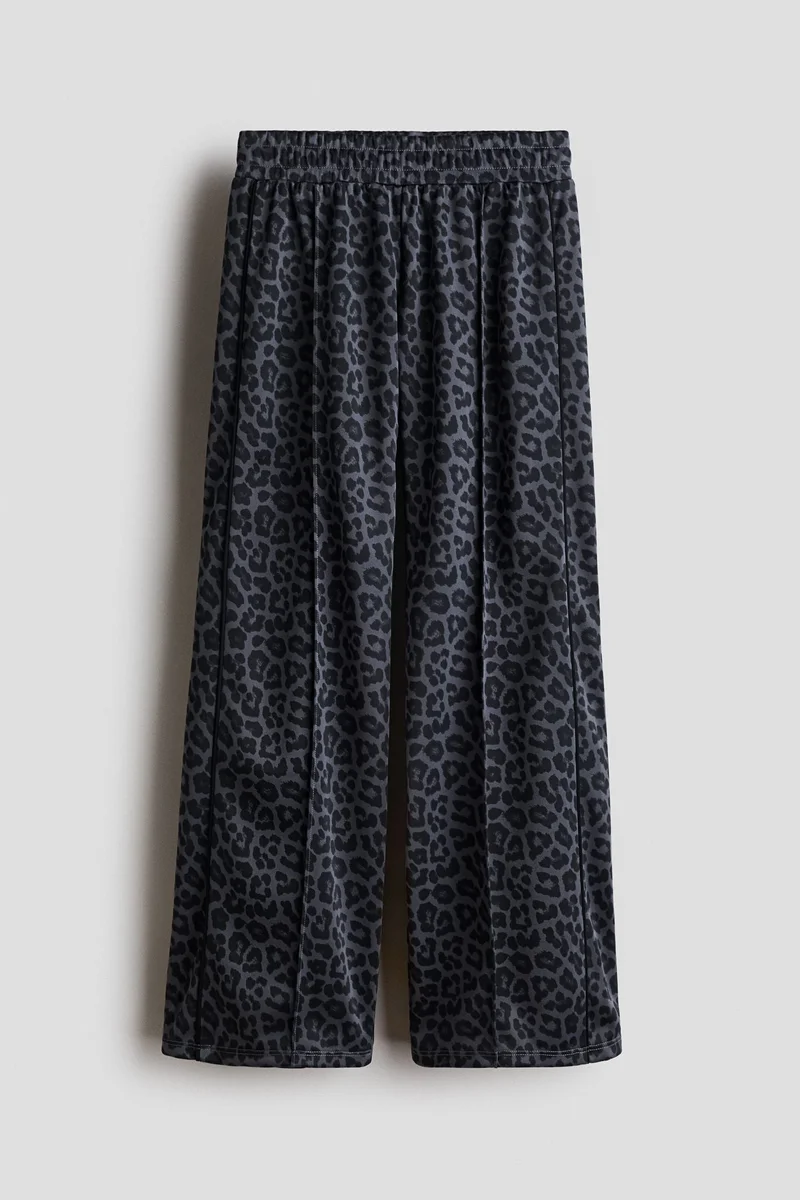 اتش اند ام بنطلون رياضي بساق واسعة